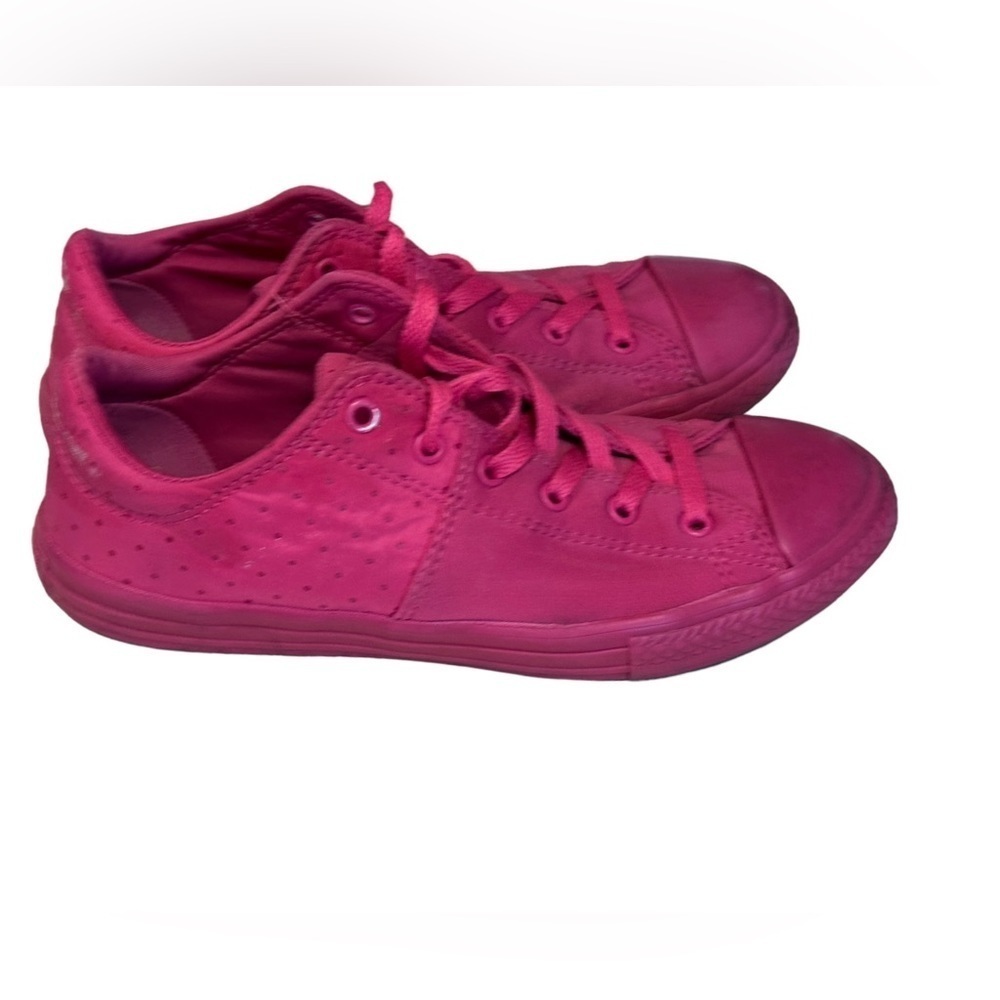 Converse Girls Chuck Taylor All Star Madison Ox Fashion Sneaker Pink Size 5 - Picture 5 of 9